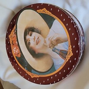 4 for $20.  Vintage Coca-Cola Tin